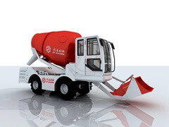 Self Loading Concrete Mixer