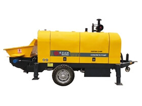 DHBT Diesel Concrete Trailer Pump