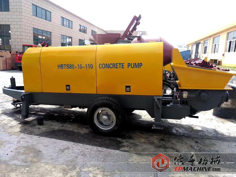 Concrete Trailer Pump