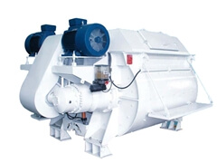 twin shaft concrete mixer