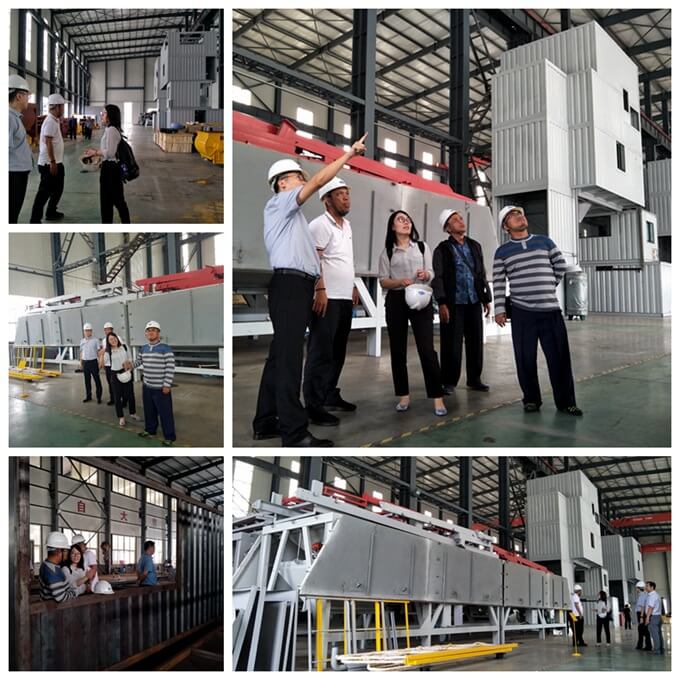 CUSTOMER VISIT CONCRETE BATCHING PLANT